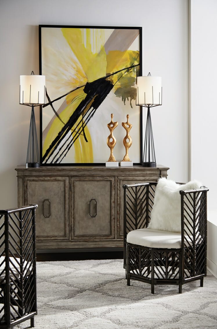 Miro Sculpture – Golden sculpture