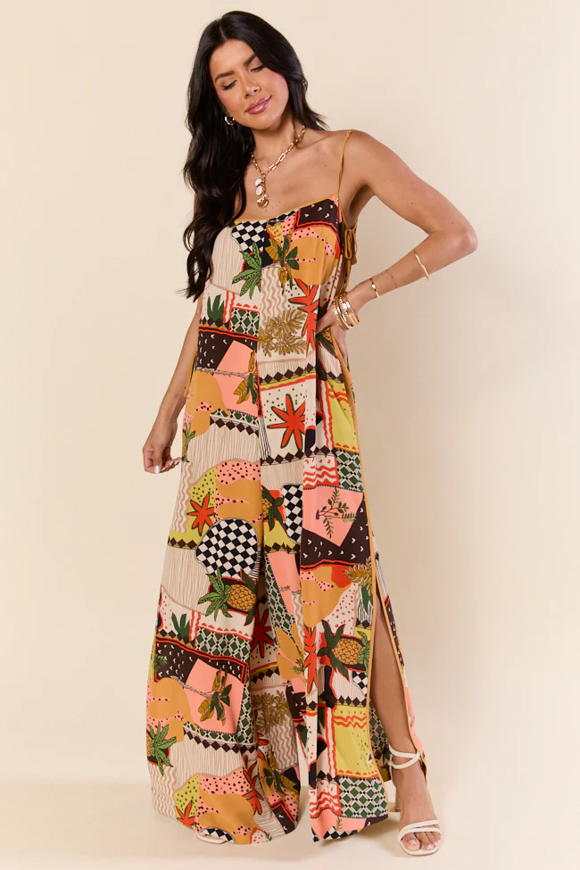 Patchwork Jumpsuit